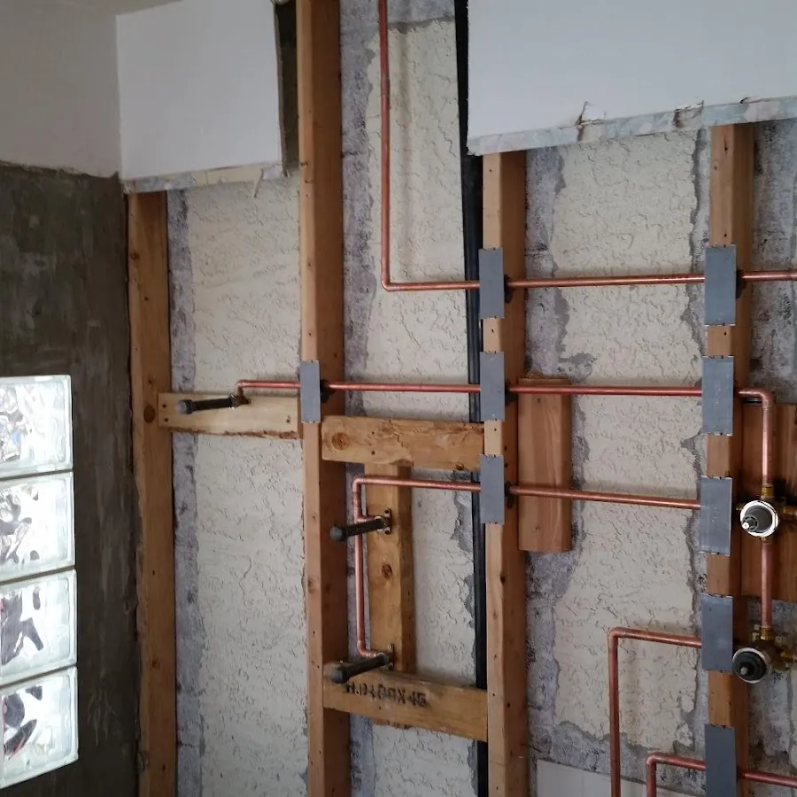 Copper pipe installation for Burst Pipe Repair in Brooklyn